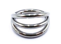 Titanium Hinge Ring Triple Pattern | Itc