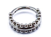 Ring Hinge Titanium Sterile pattern Double row of balls | Itc