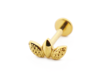 Labret Titanium PVD Gold Internal Sterile Pattern 3 Sheets | Itc