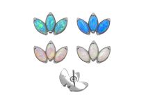 Threadless CoCr 0.5X8 accessory, 3-petal pattern