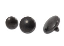 Black Titanium Disc Internal Jewelry Screw 1.6 mm | Itc
