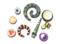 Set of 10 Acrylic Extenders Various sizes and colors | Itc