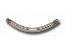 Curved Titanium Bar without Colored Ball | Itc