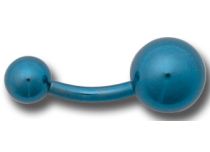 Banana Navel Titanium Colored Balls 5 / 8 mm | Itc