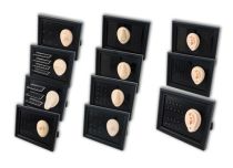 Silicone displays with frame 21x16cm