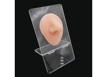 Silicone nose display
