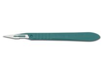 Pointed sterile scalpel, box of 10