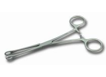 Stainless steel clamp small round 4.5 x 8mm length 15.5 cm