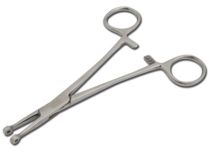 Stainless steel septum clamp