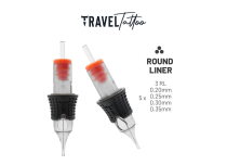 Tattoo Cartridge Plotter 3 RL - different Ø | Travel tattoo