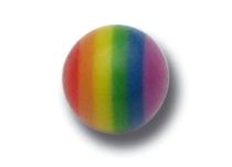 Set of 5 Acrylic Rainbow Balls |Itc