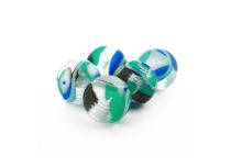 Set of 5 Acrylic Wave Balls N°1 |Itc