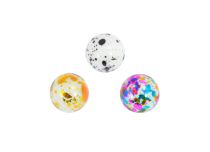 Set of 5 White Acrylic Stain Balls | Itc