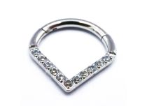 Strass Drop Hinge Ring | Itc