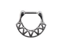 Hinge Ring Septum Ethnic Pattern | Itc