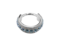 Anneau charnière Cobalt Chrome CoCr 1.2X10 multistrass