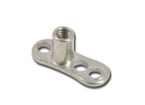 Piercing Surface Titanium rounded base | Itc