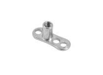 Piercing Surface Titanium rounded base | Itc