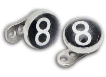 Piercing Surface Titanium Steel Disc 5 mm pattern Billiard Ball | Itc
