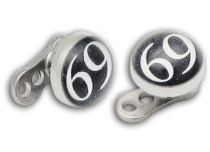 Piercing Surface Titanium Steel Disc 5 mm motif 69 | Itc