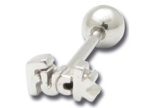 Barbell Steel "Fuck" pattern 9 mm | Itc