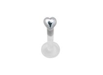 Labret PMFK Heart-shaped steel ferrule | Itc