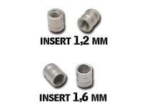 Set of steel inserts with screw thread | Itc