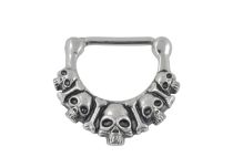 Steel Teton Clickers Skull Jewelry | Itc