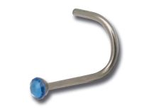 Colored Crystal Steel Nose Stud | Itc