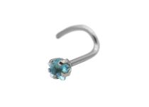 Steel Nose Stud 0.8 mm Strass Star Claw | Itc