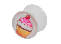 Plug Acrylic Shaped Cup Cake pattern | Itc