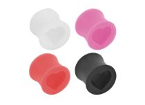 Tunnel Silicone Colored Heart | Itc