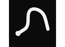 Stud Nose BioFlex Invisible | Itc