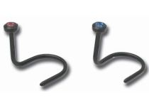 Stud Nose BioFlex 0,8 mm Cristal Coloré | Itc