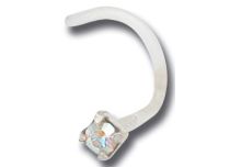 Stud Nose BioFlex 0.8 mm Colored Crystal Tip | Itc