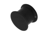 Shaped Silicone Plug Black | Itc
