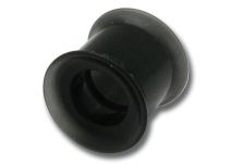 Screwable Acrylic Tunnel Black | Itc