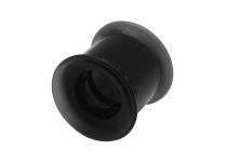 Screwable Acrylic Tunnel Black | Itc