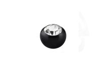 Ball Titanium Crystal Facet White | Itc