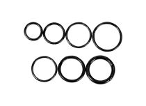 Black Steel Hinge Ring | Itc