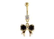 Banana Steel Gold Fantasy Crystal Bow pattern | Itc
