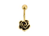 Banana Steel Gold Fancy Crystal Pink Pattern Black | Itc