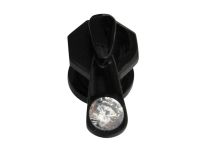 Plug Steel Black Crystal Zip | Itc