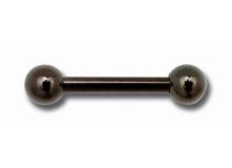 Barbell Steel Black Balls 3 mm | Itc