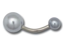 Banana Steel Acrylic Balls 5 / 8 mm Colored Beads | Itc