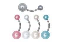 Banana Steel Acrylic Balls 5 / 8 mm Colored Beads | Itc