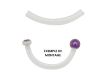 Tube Courbe BioFlex for accessory or Push Clip | Itc