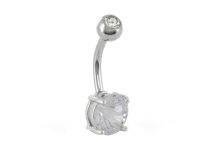 Banana Steel Crystal Round 10 mm | Itc