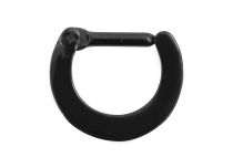 Ring Septum Steel Black Hinge | Itc