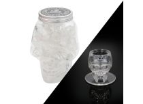 Empty crystal bottle with Twist Top cap